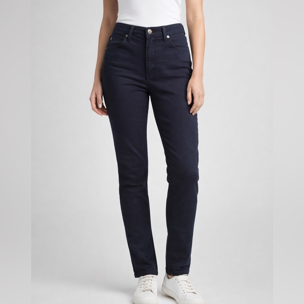 prAna Kayla High Rise Jeans Indie Blue Size 2 (26) Stretch Denim NWT